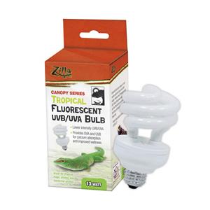Zilla Canopy Series Tropical Fluorescent UVB/UVA Bulb 13watt