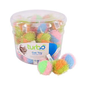 Coastal Pets Turbo Fuzzy Balls Cat Toy - Assorted