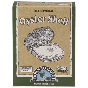 Down To Earth Oyster Shell - 1lb - OMRI Listed®