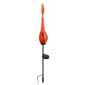 Red Carpet Studios Solar Light with Stake, Red and Yellow Swirl 
