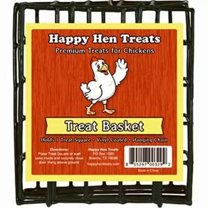 Happy Hens Treat Hen Treat Square Basket