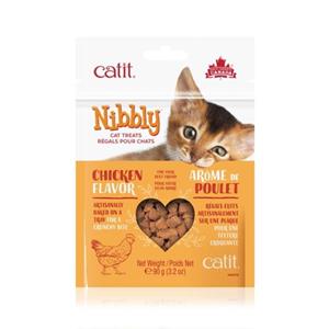 Hagen Catit Nibbly Cat Treats - Chicken Flavour - 3.2 oz