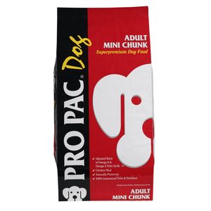 Pro Pac Adult Mini Chunk Superpremium Dry Dog Food Chicken - 40 lb