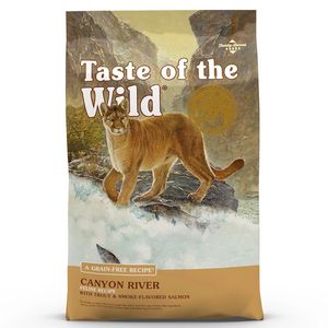 Taste of the Wild® Canyon River® Grain Free Feline With Trout & Smoked Salmon Recipe - 14 Lbs