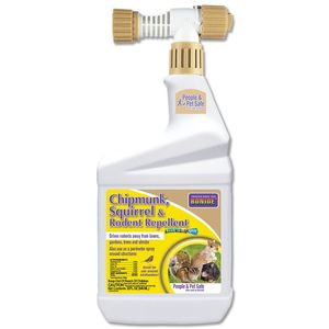 BONIDE Chipmunk, Squirrel & Rodent Repellent Ready-To-Spray, 32 oz