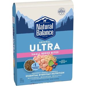 Natural Balance Original Ultra Chicken & Barley Formula Small Breed Bites Dry Dog Food - 11lbs