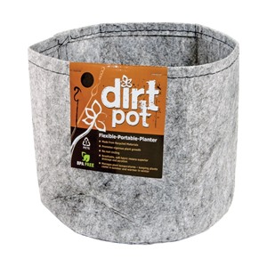 Hydrofarm® Dirt Pots Without Handles - 1gal Capacity