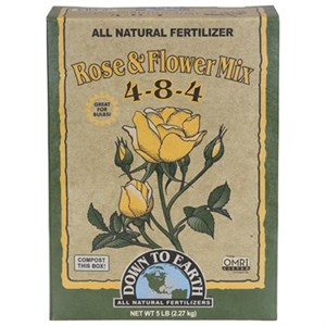 Down To Earth™ Rose & Flower Mix 4-8-4 - 5lb - OMRI Listed®