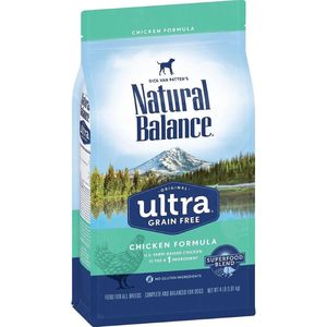 Natural Balance Original Ultra Grain-Free Chicken Formula Dry Dog Food - 4lbs