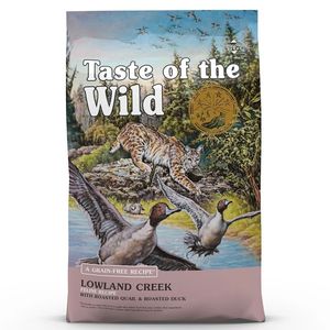 Taste of the Wild® Lowland Creek® Grain Free Roasted Quail and Roasted Duck Feline Food - 14 Lbs