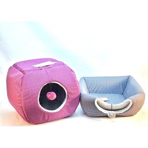 DMC Cat Bed Collapsible - 14in