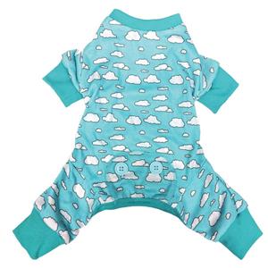 Fashion Pet Floating On Clouds Pajamas Blue - Md