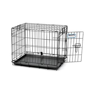 Precision Pet Products ProValu 1 Door Wire Dog Crate Black - 42 in