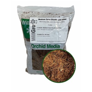 Willgo Orchid Media Medium Coco Chunks & Fiber - 3L