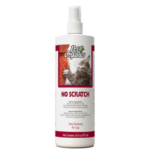 Pet Organics No Scratch Spray for Cats - 16 oz