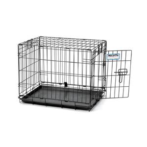 Precision Pet Products ProValu 1 Door Wire Dog Crate Black - 19 in