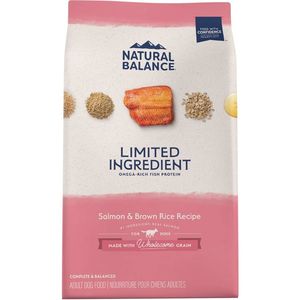 Natural Balance Limited Ingredient Salmon & Brown Rice Recipe Dry Dog Food - 12lbs