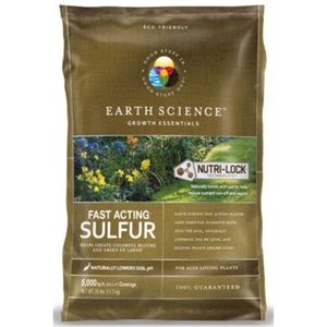 Earth Science® Fast Acting Sulfur® - 25lb - 5,000sq ft Coverage Area