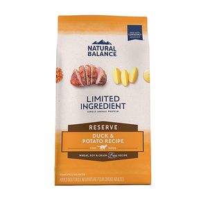 Natural Balance Limited Ingredient Diets Adult Dry Dog Food - Duck & Potato - 4lbs