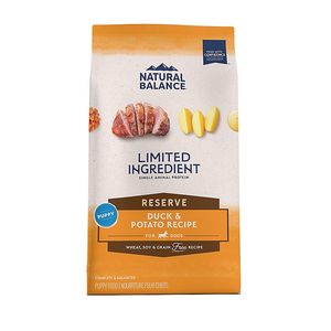 Natural Balance Limited Ingredient Diets Puppy Dry Dog Food - Duck & Potato - 4lbs