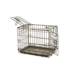 Precision Pet Products ProValu 2 Door Wire Dog Crate Black - 19 in