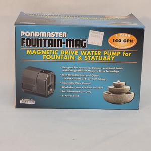 Danner Pondmaster Fountain-Mag Magnetic Drive Water Pump - 140GPH