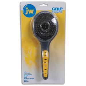 JW Pet Pin Brush Grey/Yellow - LG