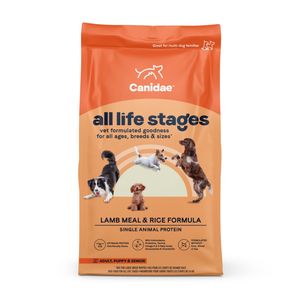  CANIDAE All Life Stages Dry Dog Food Lamb Meal & Rice - 5lb