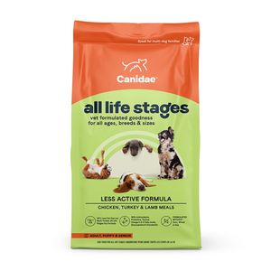 CANIDAE All Life Stages Less Active Dry Dog Food Chicken, Turkey & Lamb - 5lb