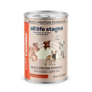  CANIDAE All Life Stages Multi-Protein Canned Dog Food Chicken, Lamb & Fish - 13oz