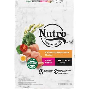  Nutro Products Natural Choice Small Breed Adult Dry Dog Food Chicken & Brown Rice - 13 lb