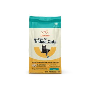 CANIDAE PURE Goodness For Indoor Cats Dry Cat Food Whitefish - b