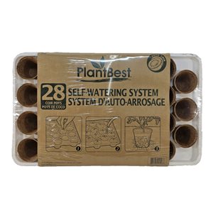 PlantBest 28 Coir Pot with Self-Water System