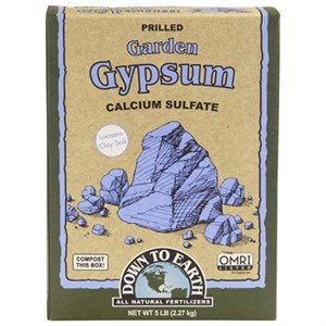 Down To Earth Garden Gypsum - 5lb - OMRI Listed®