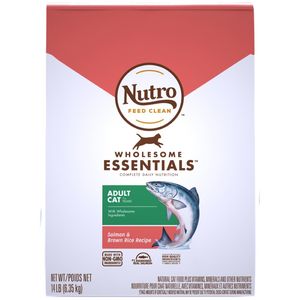 Nutro Products Wholesome Essentials Adult Dry Cat Food Salmon & Brown Rice - 14 lb