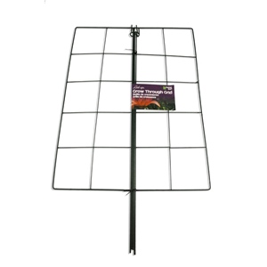 Luster Leaf® Link-Ups® Grow Through Grid Plant Support - Rectangle - 24in x 18in Grid x 30in Leg