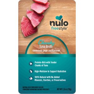Nulo FreeStyle Chunky Broths Wet Cat Food Tuna - 2.8 oz