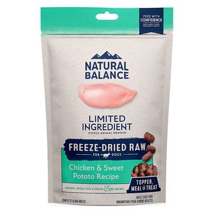 Natural Balance L.I.D. Freeze Dried Chicken & Sweet Potato Recipe - 13oz
