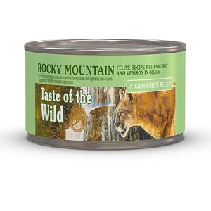 Taste of the Wild® Rocky Mountain® Salmon and Roasted Venison in Gravy Feline Recipe - 3 Oz