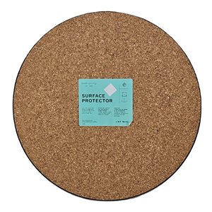Curtis Wagner Plastics Cork Surface Protector Plant Mat - 14in