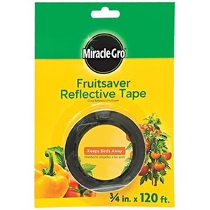 Miracle-Gro® Fruit Saver Reflective Tape - 3/4in W x 120ft L Roll
