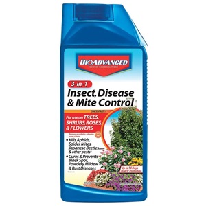 BioAdvanced® 3-in-1 Insect, Disease & Mite Control I - 32oz - Concentrate