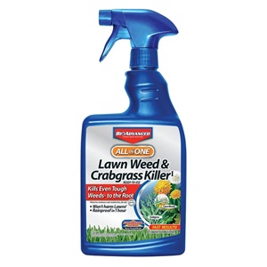 BioAdvanced® All-in-One Lawn Weed & Crabgrass Killer - 24oz - Ready-to-Use