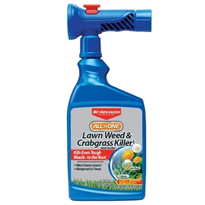 BioAdvanced® All-in-One Lawn Weed & Crabgrass Killer - 32oz - Ready-to-Spray 