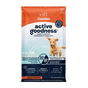 CANIDAE Active Goodness Dry Dog Food Salmon Meal - 30lb