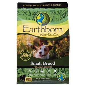  Earthborn Holistic Small Breed Dry Dog Food Turkey - 4 lb