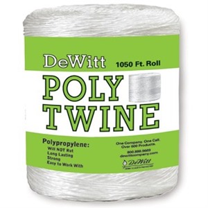 DeWitt® Poly Twine - White - 1050ft