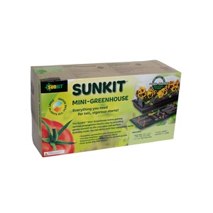 Sunpack SunKit Mini Greenhouse Kit - 7.5in x 11 x 21in