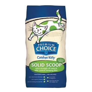 Premium Choice Extra Strength with Baking Soda Scoopable Cat Litter, 50 LB