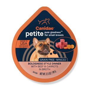 CANIDAE PURE Goodness Petite Small Breed Grain-Free Canned Dog Food Minced w/Beef & Carrots - 3.5oz